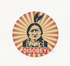 Classic DISOBEY Indian Native American Sitting Bull  3