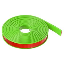 20mmx5000mm Flexible TPE Self Adhesive U-Shape Veneer Edging Edge Banding Green
