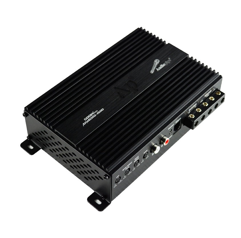 Audiopipe&reg; APMCRO-1500 - APMCRO Series 500W Mono Class D Mini Amplifier