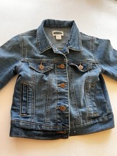 OLD NAVY Girls Kids Size Small S 6-7 Jacket Coat Jean Denim Jacket