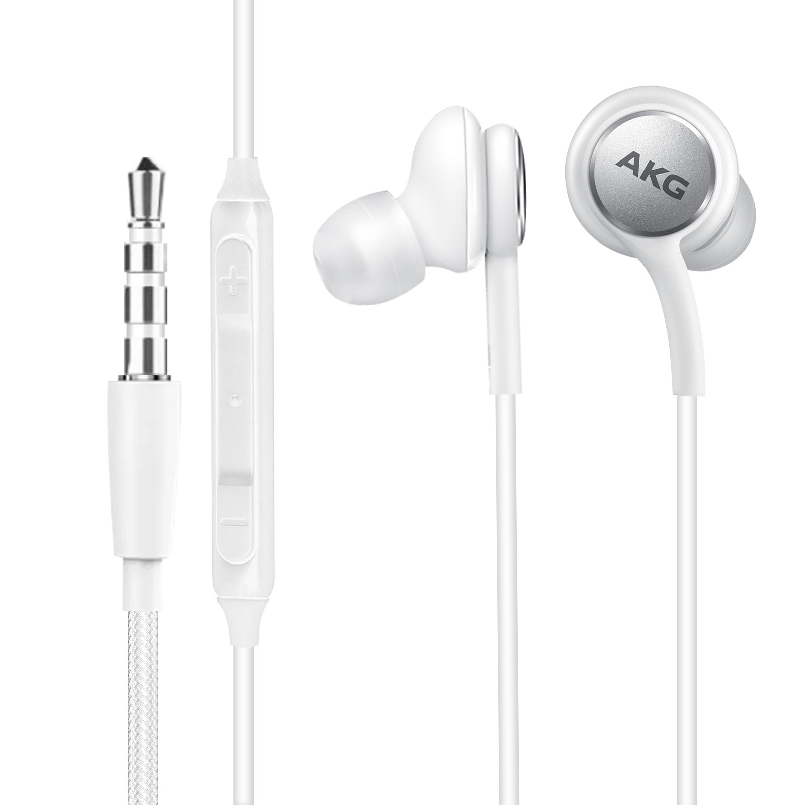 Écouteurs 3.5mm avec micro boutons pour appels mains libres au bureau