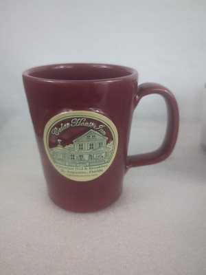 Deneen Pottery Red 2013 Coffee Mug Cedar House Inn St Augustine Fl