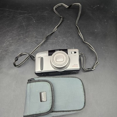 Canon Prima Super 135 35mm Point & Shoot Film Camera 38-135mm Zoom Case