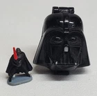 Vintage 1996 Galoob Micro Machines STAR WARS  Mini Head w DARTH VADER Figure
