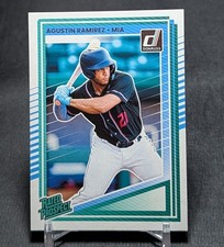 Agustin Ramirez Rated Prospect Rookie RC 2025 Panini Donruss Card #113 Marlins