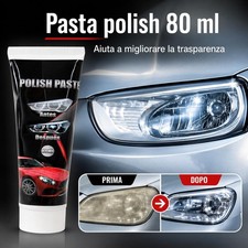 Kit Lucidatura Fari Auto Opachi Restauro Fanali con Pasta per Auto e Moto - Miniatura 3