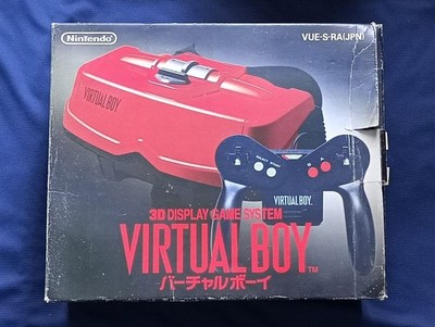 Nintendo Virtual Boy VB Console VUE-S-RA with Box Tested