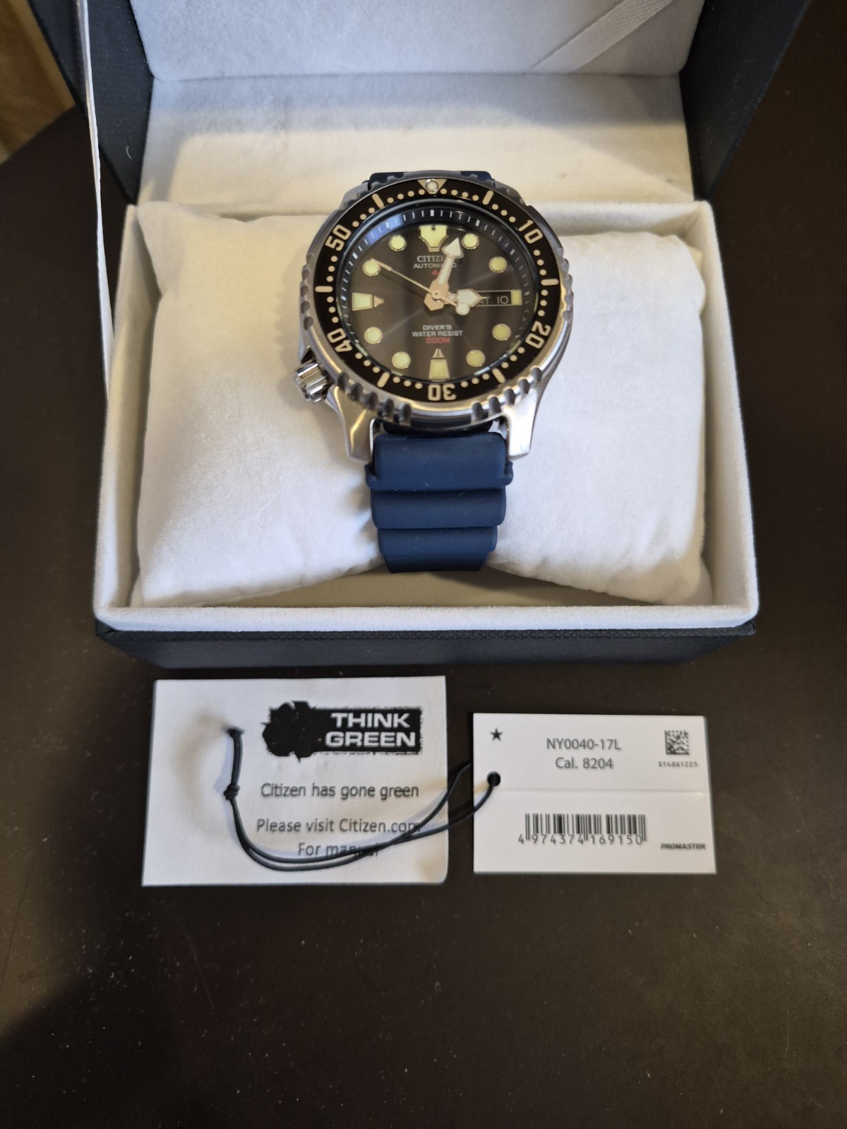 Citizen Promaster Blue Dial Automatic Diver's 200… - image 9
