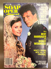SOAP OPERA DIGEST MAGAZINE JUNE 17 1986 FRISCO AND FELICIA GENERAL HOSPITAL