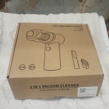2 In 1 Vacuum Cleaner, Portabe Mini Home And Car, In Original Box - Tested