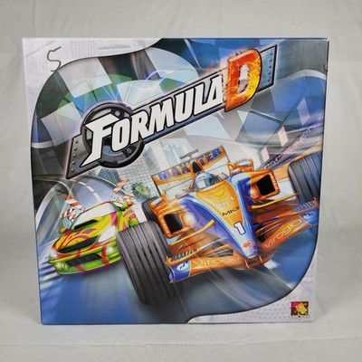 Complete! Asmodee Formula D Board Game Formula 1 & Road Racing