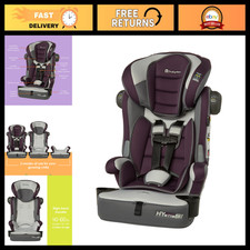 3-in-1 Booster Seat with Side-Impact Protection, Adjustable Headrest, Cushioned