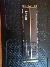 Lexar NM620 256GB SSD, PCIe 3.0 x4, NVMe 1.4, M.2 2280 Crystal diskinfo tested