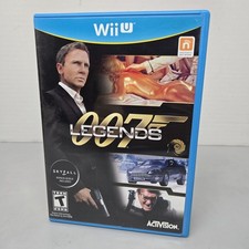 007 Legends - Nintendo Wii U - CIB Complete, Tested & Working