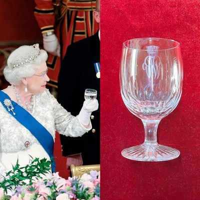 Buckingham Palace Royal Household State Banquet Glass Set