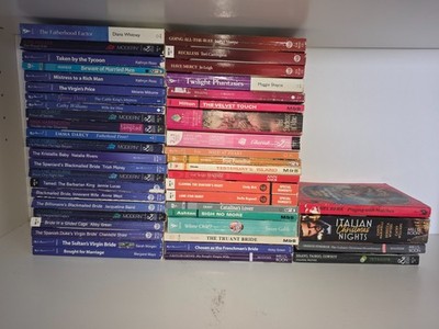 Huge Mills & Boon Bundle x47 Romance Books Love Stories Silhouette Paperback