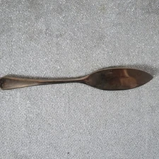 1 Vintage GODINGER Silverplate 5" Fish Knife / Butter Cheese Spreaders