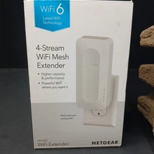 Netgear AX1600 4-Stream WiFi 6 Mesh Extender (EAX12-100NAS)