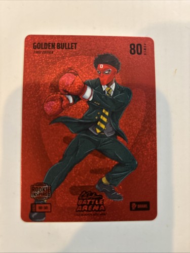 2026 Bo Jackson Battle Arena Golden Bullet Icon Brawl Battlefoil RC First Ed.