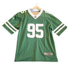Quinnen Williams NY Jets #95 Nike NFL Game Jersey Green Mens Large