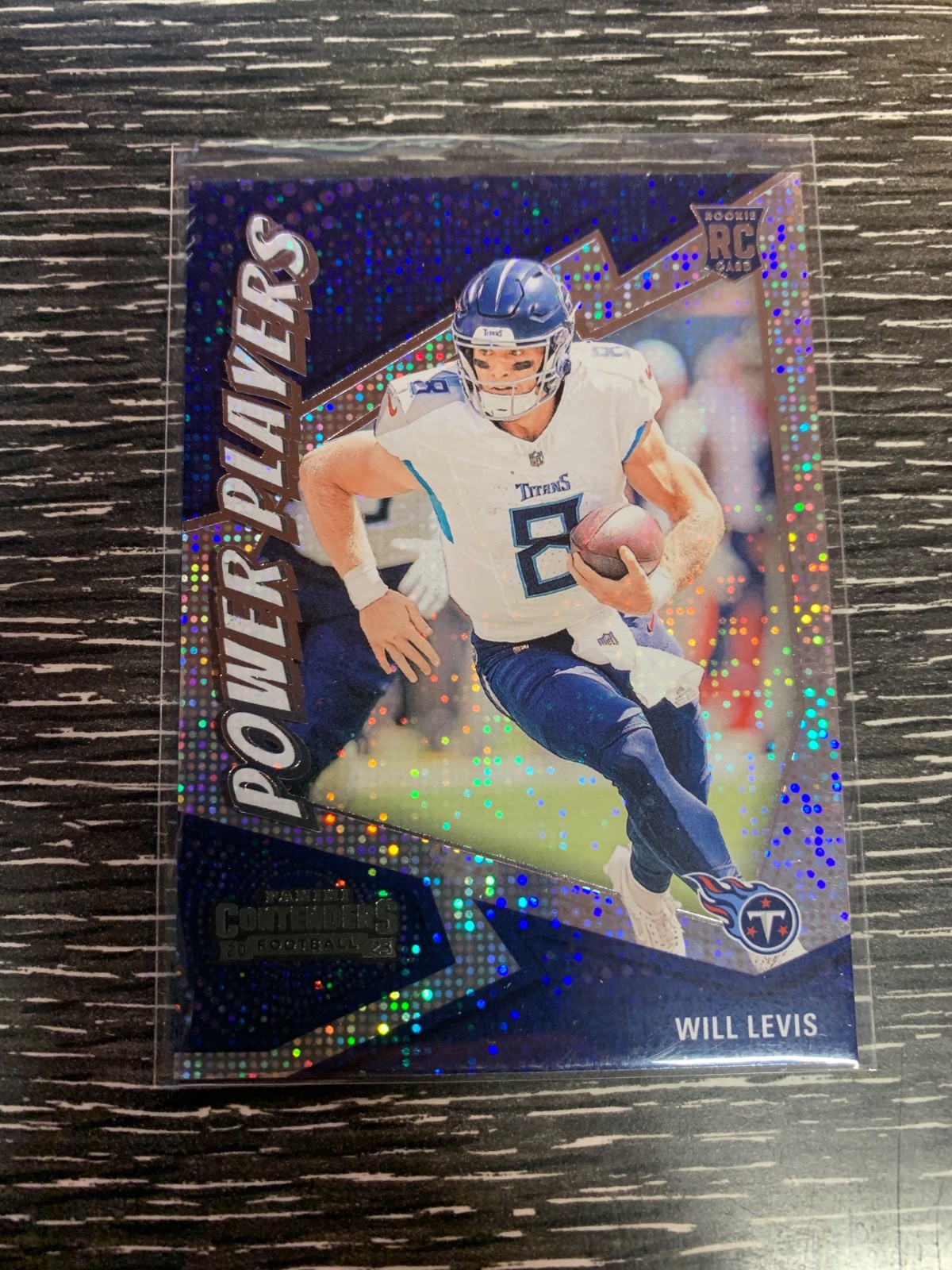 2023 Panini Contenders #25 Will Levis Rookie Power Players Silver Titans 5BF