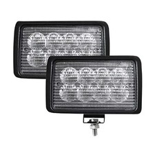 LED Flood Beam Ligth Set CREE LED fits Case A187519 fits Ford 51537796