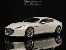 AUTOart 1:18 Aston Martin Rapide S 2015 Pearl Grey Diecast Model Car