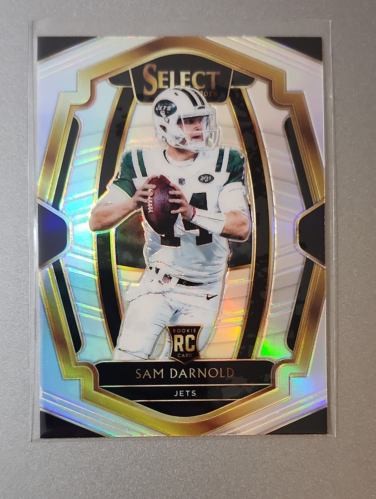 2018 Panini Select - Premier Level Sam Darnold #107 Silver Prizm (RC)