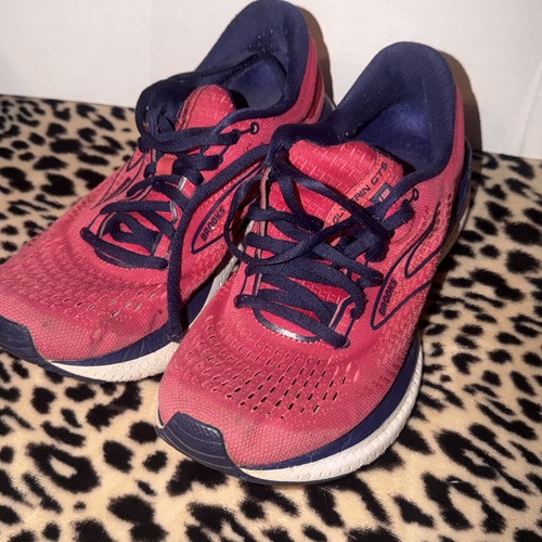 Brooks Glycerin GTS 19 1203441B623 Pink Running Shoes Sneakers Womens Size 10 - Picture 14 of 15
