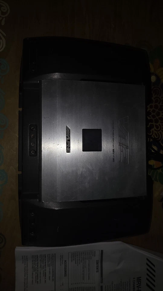 Amplificador de potencia para coche Alpine MRV-F345 V12 4 canales muy bueno Foto 2 de 4