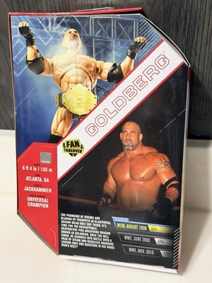 Mattel WWE Fan Takeover Ultimate Edition Goldberg Action Figure