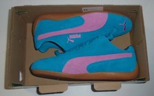 NEW WOMEN'S PUMA SPEEDCAT OG SHOES, TROPICAL BLUE  PINK Size: 7M