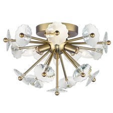 Progress Lighting Floret 16 in. 3-Light Satin...