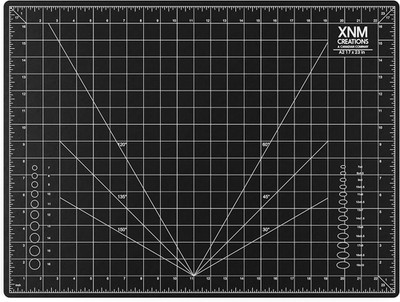 XNM Premium Self Healing Cutting Mat - 18 Inches by 24 Inches - A2, 3 Layer Qual