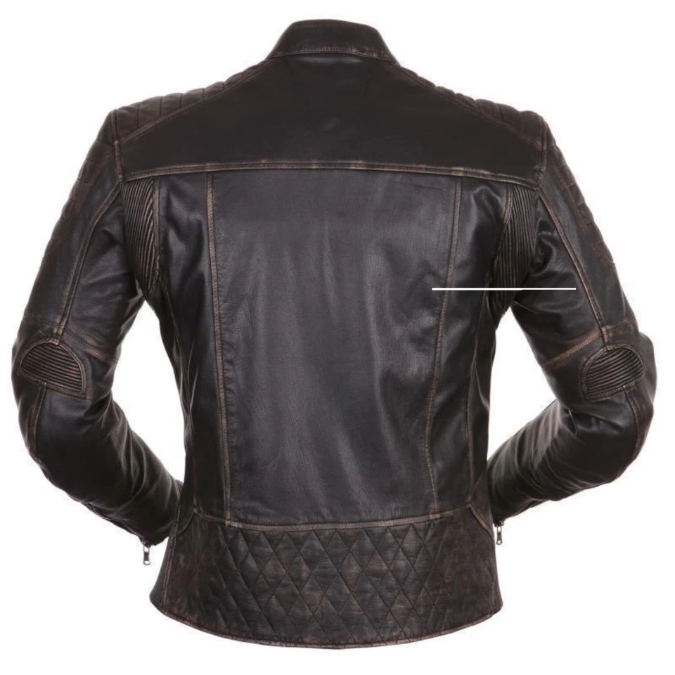 Modeka Kaleo Lederjacke Herren braun Motorradjacke Herrenjacke Protektoren - Bild 2 von 2