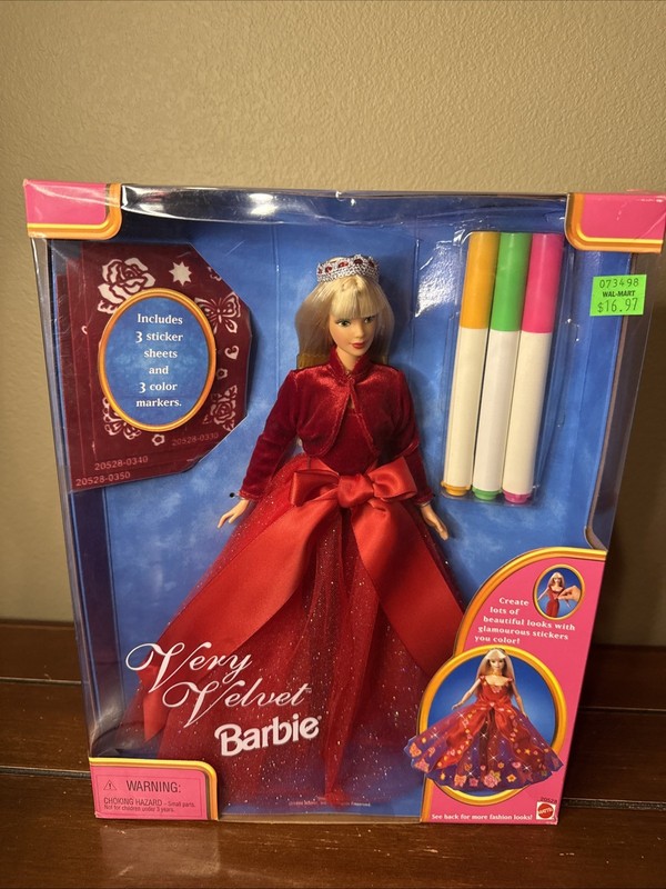 Mattel Barbie Very Velvet 1998 Doll