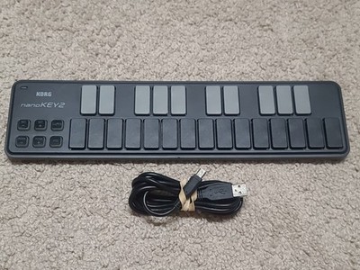 Korg NanoKey 2 Slim-Line USB Keyboard In Black - USED