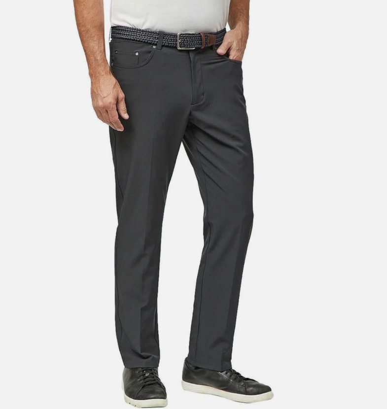 Greg Norman Men's Ultimate 5-Pocket Pants ML75 Black Size 32x29