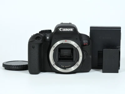 Canon EOS Rebel T7i 800D DSLR Digitalkamera Schwarz Near Mint SC5683 - Bild 1 von 4