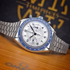 NO RESERVE OMEGA SEAMASTER CHRONOSCOPE 43MM 329.30.43.51.02.001 43MM CHRONO B&P
