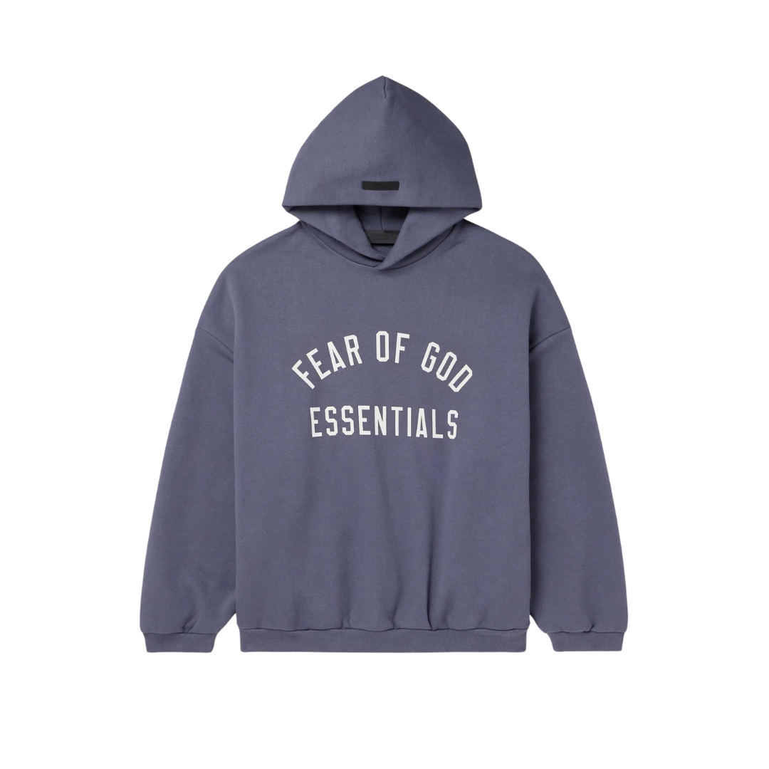 FEAR OF GOD ESSENTIALS MARINE BLUE HOODIE | eBay UK