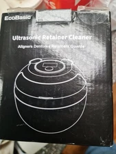 EcoBasic Ultrasonic Retainer Dentures Jewlery Cleaner New