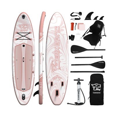 11'6''/11'/10' Inflatable Paddle Board with Complete Accessories, Versatile Pr...