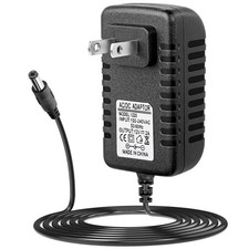 12V 2A DC Power Supply Adapter Charger for 12V2A Center Negative, Black