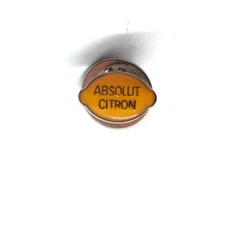 Absolut Citron Pin Vintage Liquor Vodka Advertising Promotional Bar Swag Logo