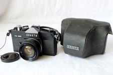 Ihagee West Exakta FE 2000 Camera with Exakta EE f/1.7 55mm Lens Made in Japan