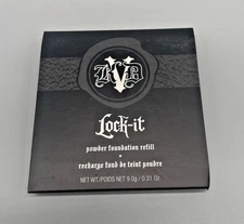 Kat Von D Lock-It Powder Foundation Refill Long-Lasting - Tan 170 - 0.31 oz New