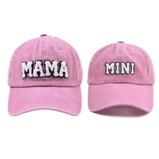 Mama and Mini Hats, Mommy and Me Hat, Parent-Child Baseball Cap Set, Cute Mat...