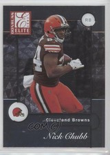 2021 Panini Donruss Elite 2001 Elite Nick Chubb #10 yk0