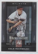 2008 Donruss Elite Extra Edition Rookie 197/719 Cole Rohrbough #115 Auto 0gm